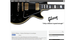 Desktop Screenshot of guitare-gibson.com